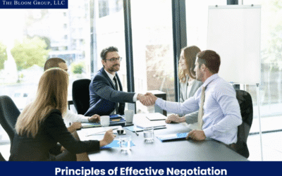 Principles of Effective Negotiation