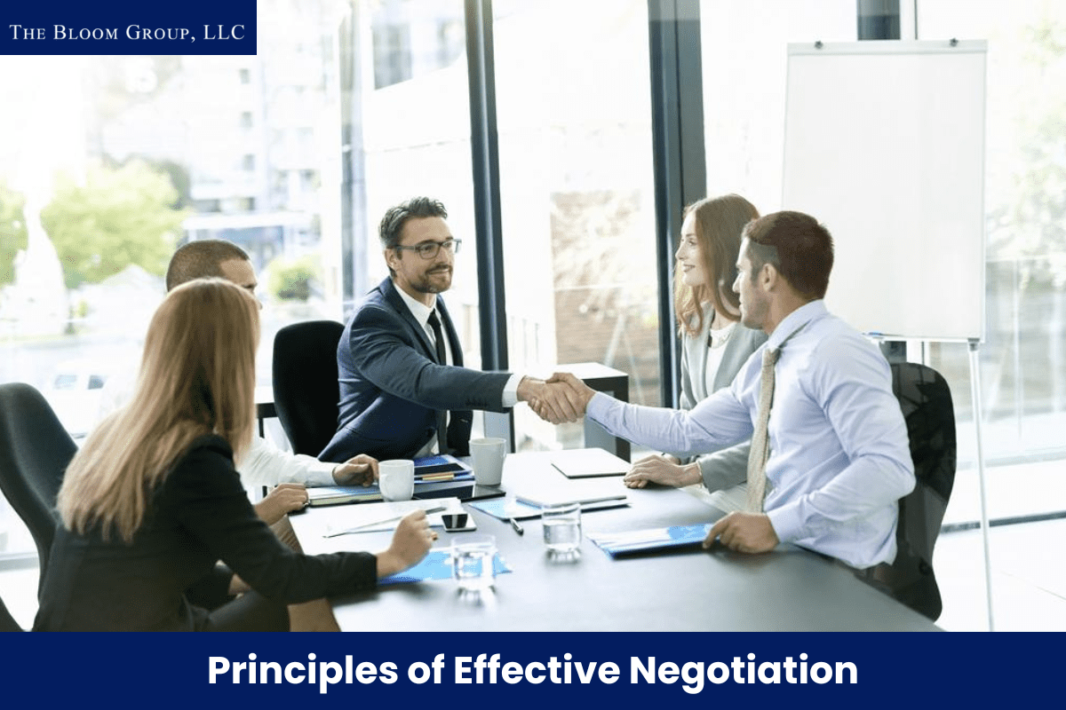 Principles of effective negotiation